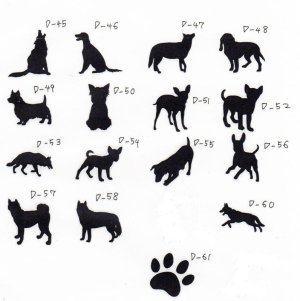 画像5: 犬の表札標識タイプ